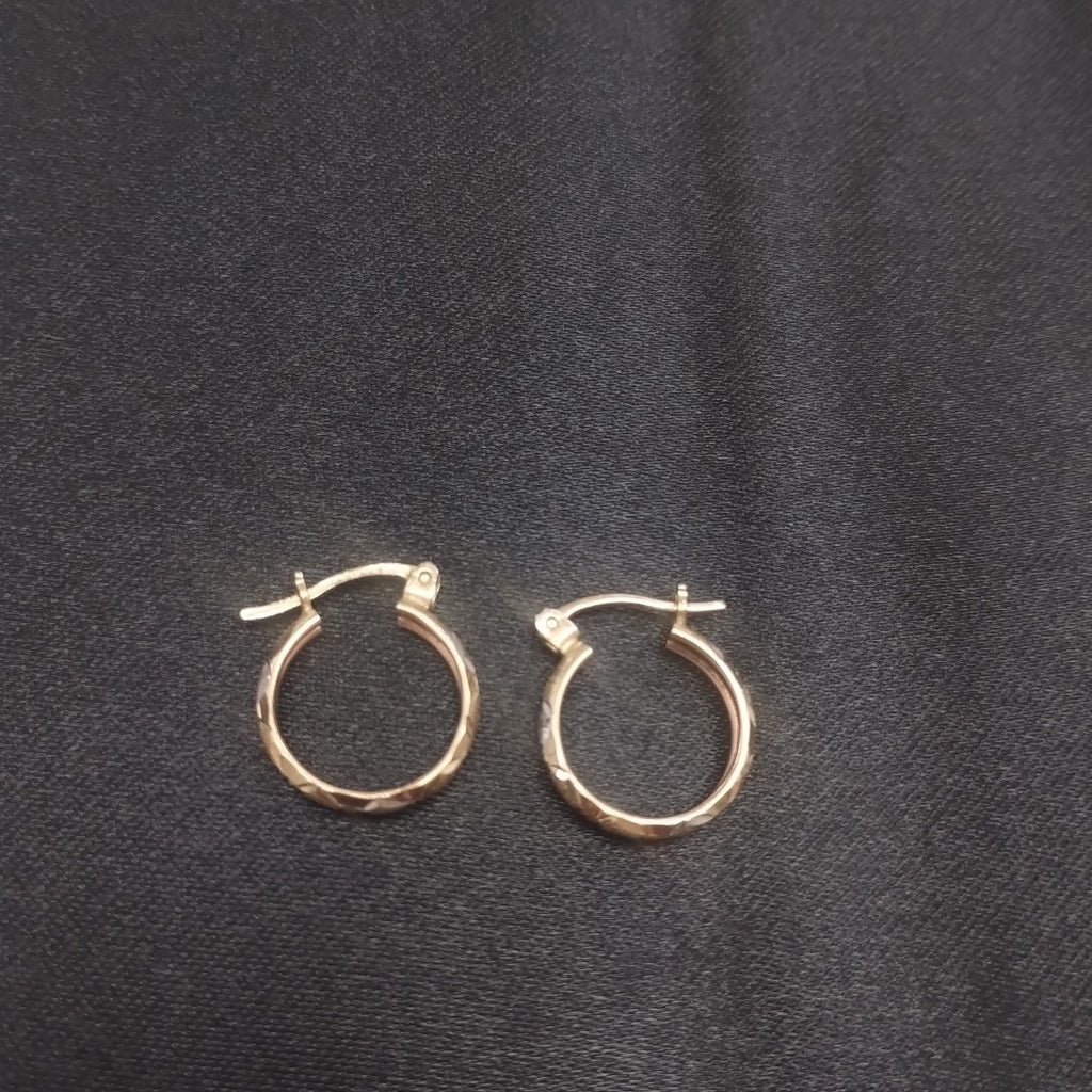 ARRACADAS PAR ORO 14 K 1.4 GRMS (SEMINUEVO)