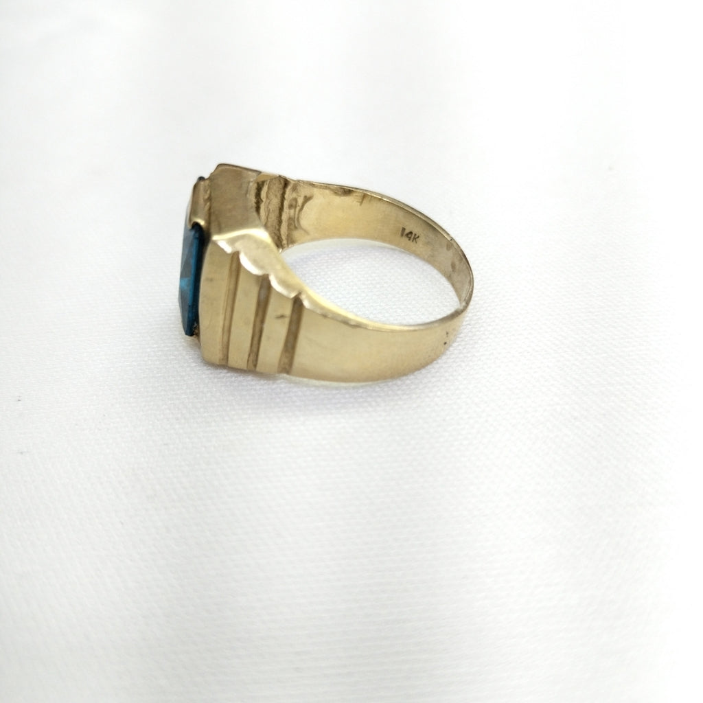 ANILLO ORO 14 K 8,20 GRMS (SEMINUEVO)