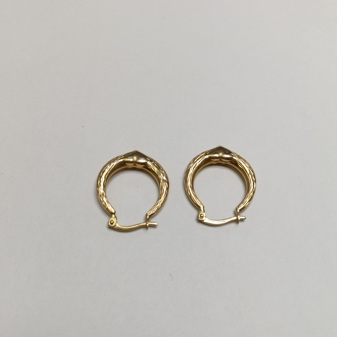 ARRACADAS PAR ORO 14 K 1,70 GRMS (SEMINUEVO)