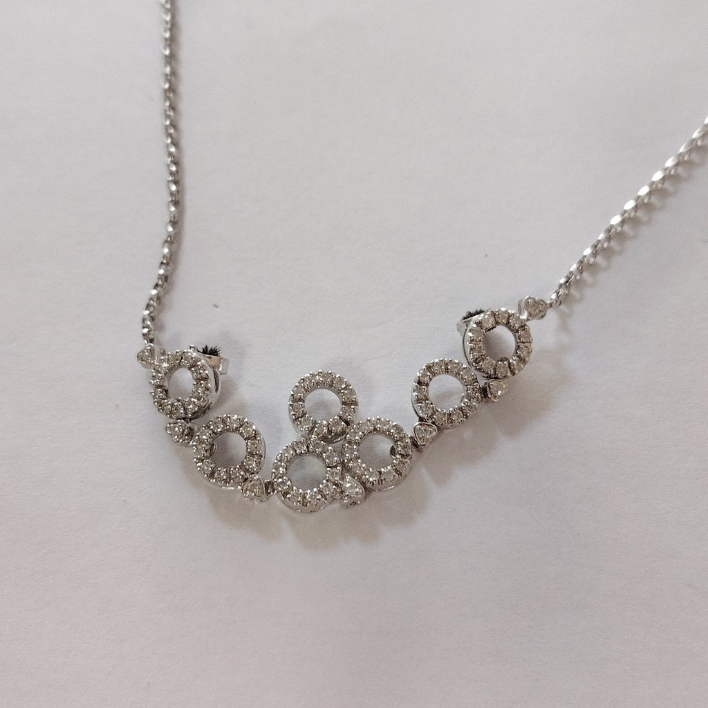 GARGANTILLA ORO BLANCO 18 K 6,20 GRMS (SEMINUEVO)