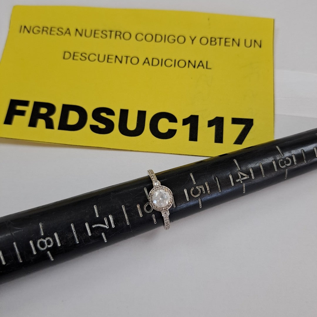 ANILLITO ORO BLANCO 14 K 2,30 GRMS (SEMINUEVO)