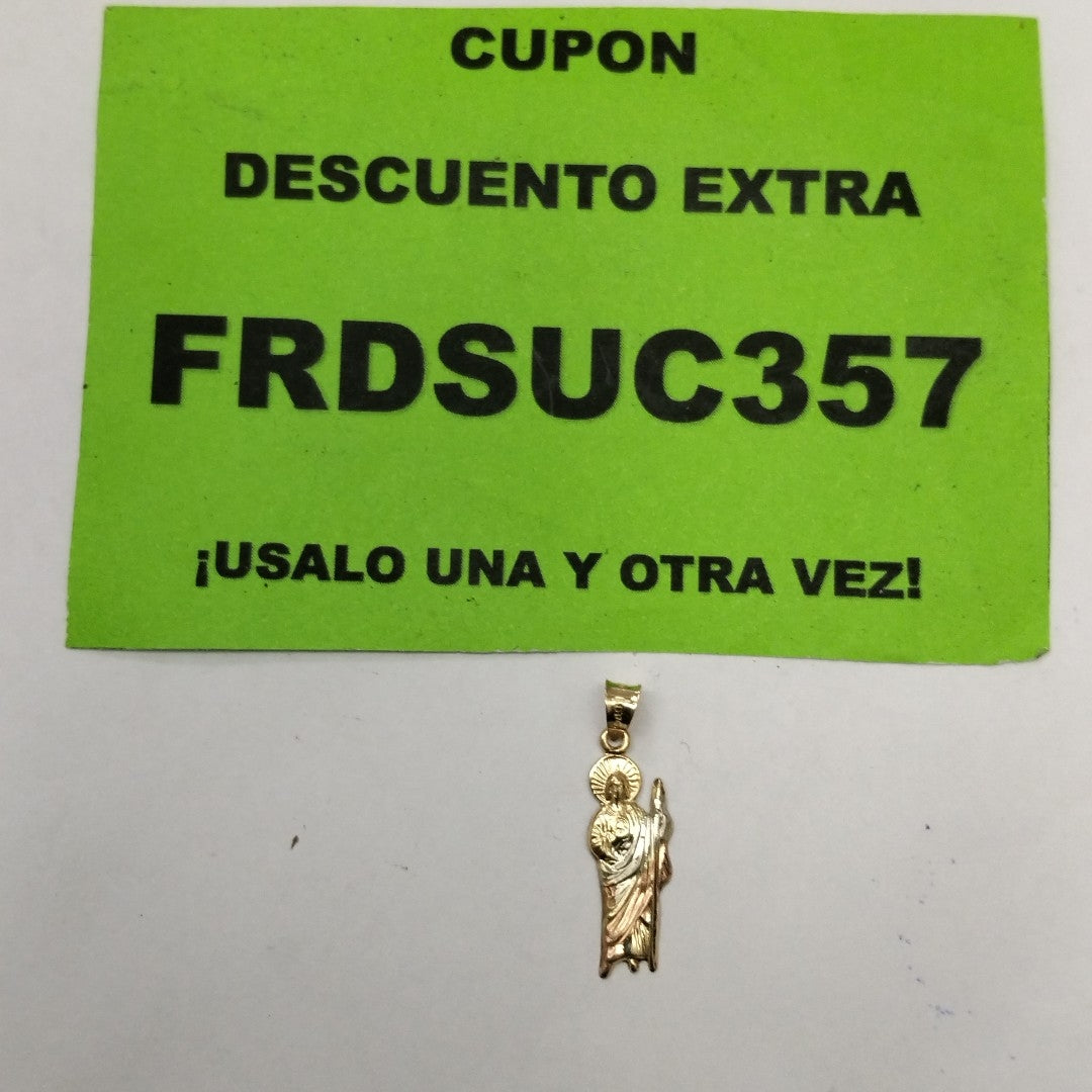 DIJE ORO, ORO COMBINADO 10 K 0.5 GRMS (SEMINUEVO)