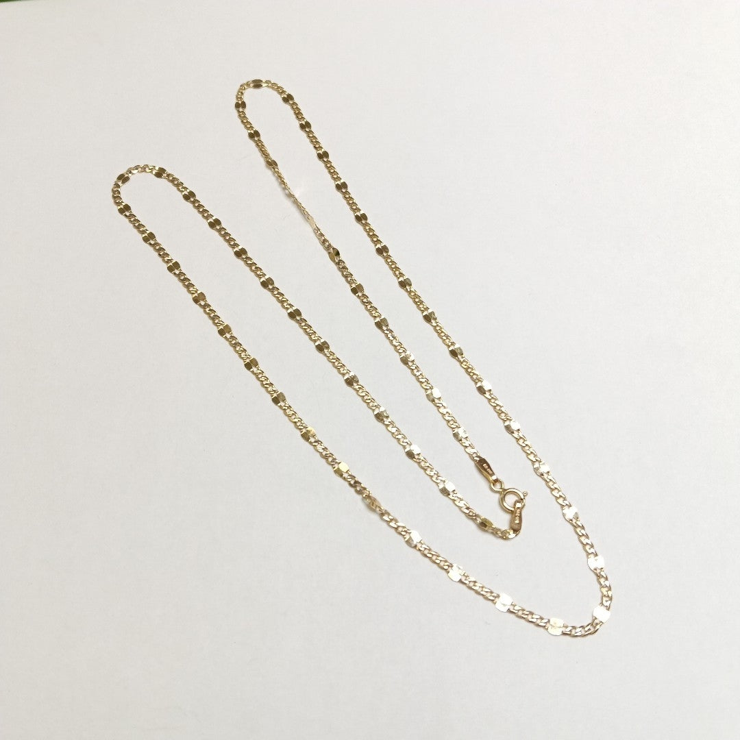 CADENA ORO 14 K 3.2 GRMS (SEMINUEVO)