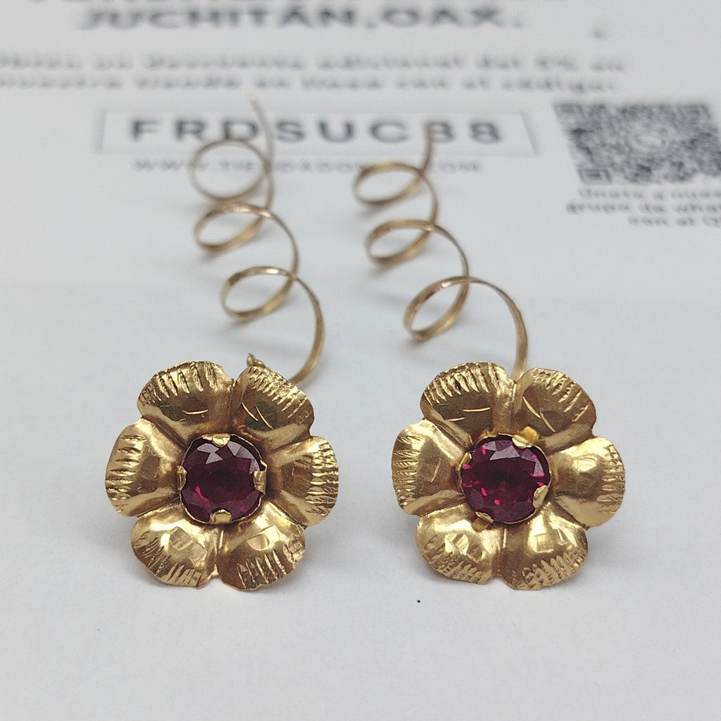 ARETES PAR ORO 10 K 2.7 GRMS (SEMINUEVO)