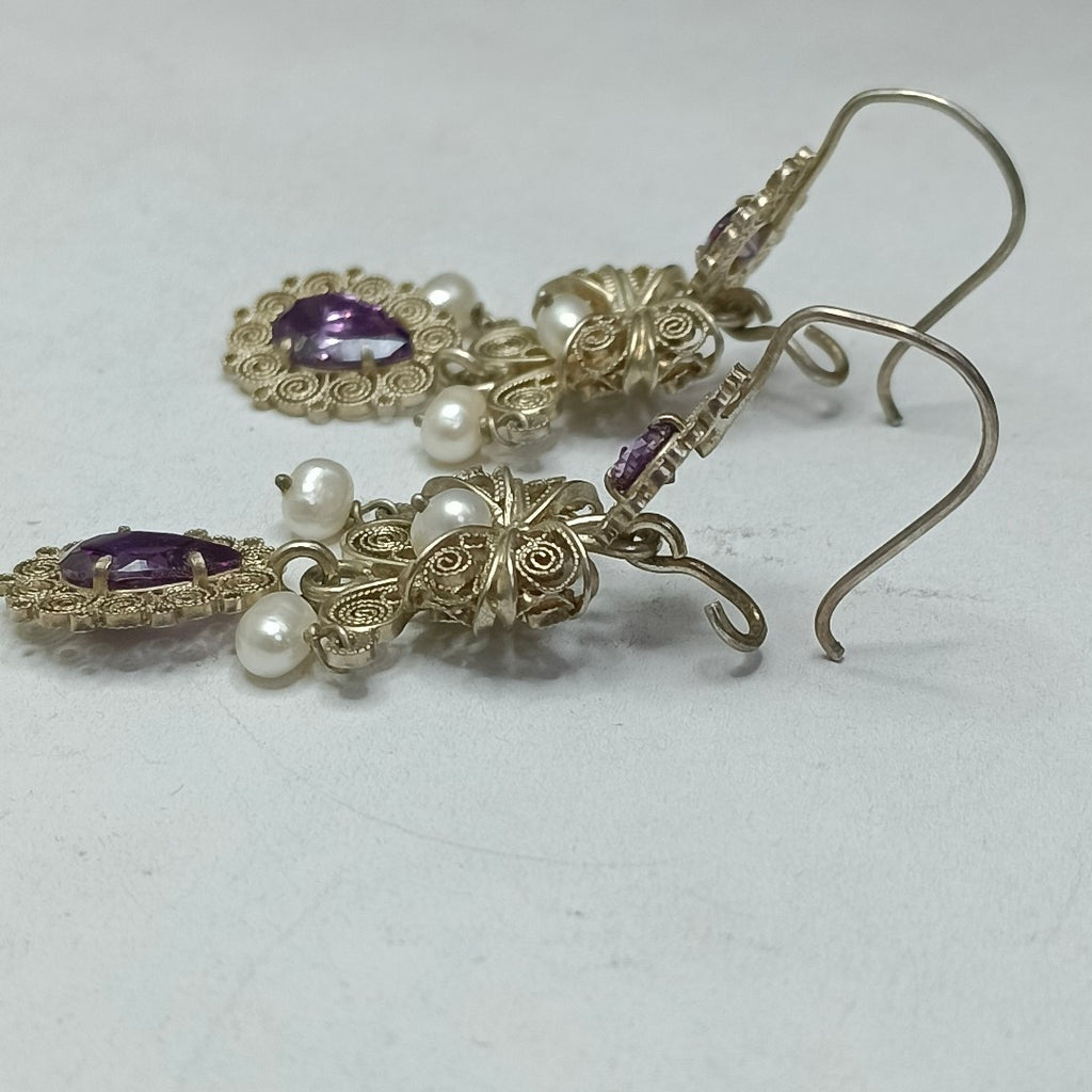 ARETES PAR PLATA 10,30 GRMS (SEMINUEVO)