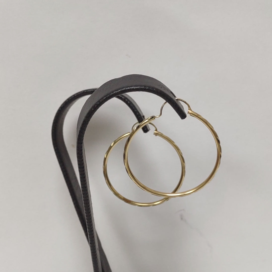 ARRACADAS PAR ORO 10 K 1.6 GRMS (SEMINUEVO)