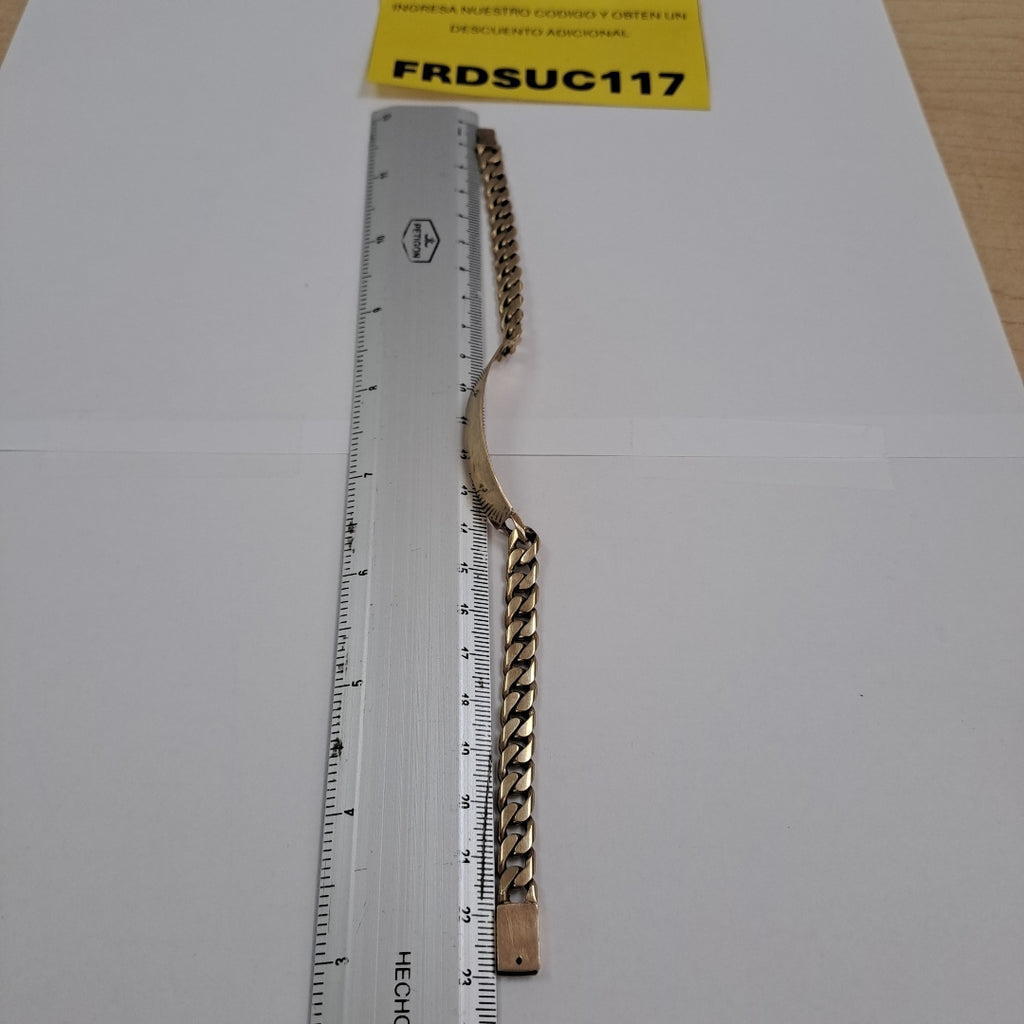 ESCLAVA ORO 10 K 22.4 GRMS (SEMINUEVO)