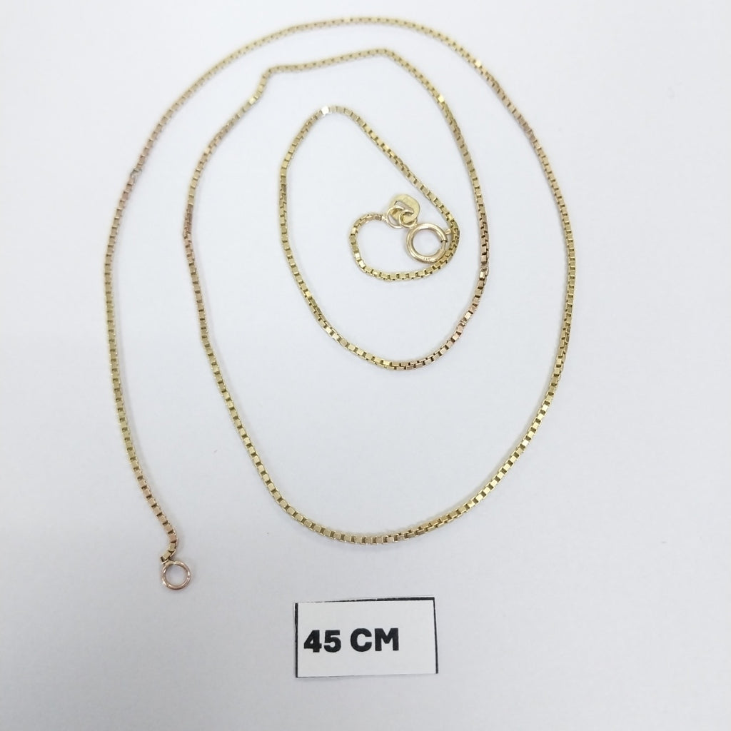 CADENA ORO 10 K 2,60 GRMS (SEMINUEVO)