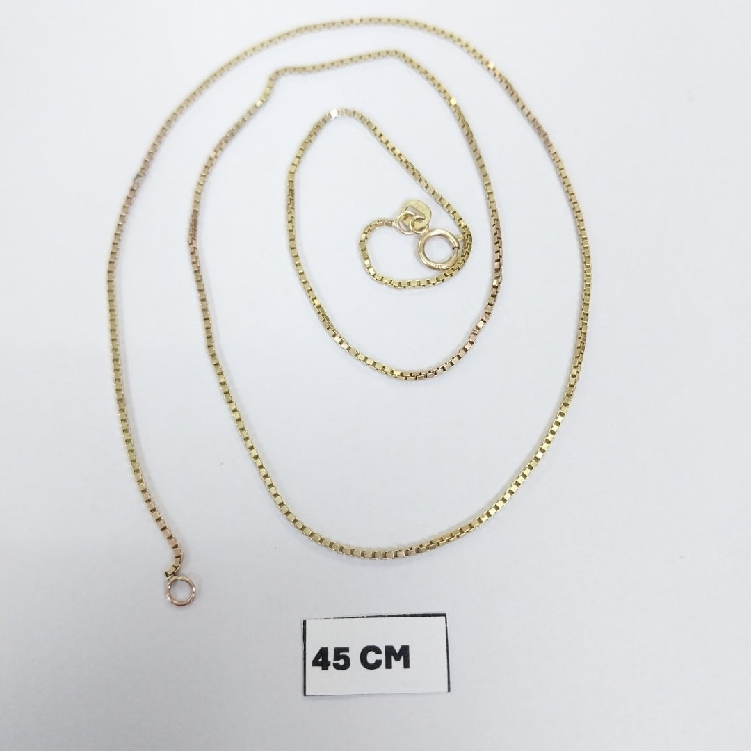 CADENA ORO 10 K 2,60 GRMS (SEMINUEVO)