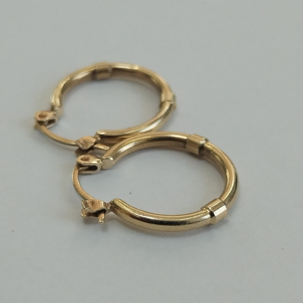 ARRACADAS PAR ORO 14 K 2.1 GRMS (SEMINUEVO)