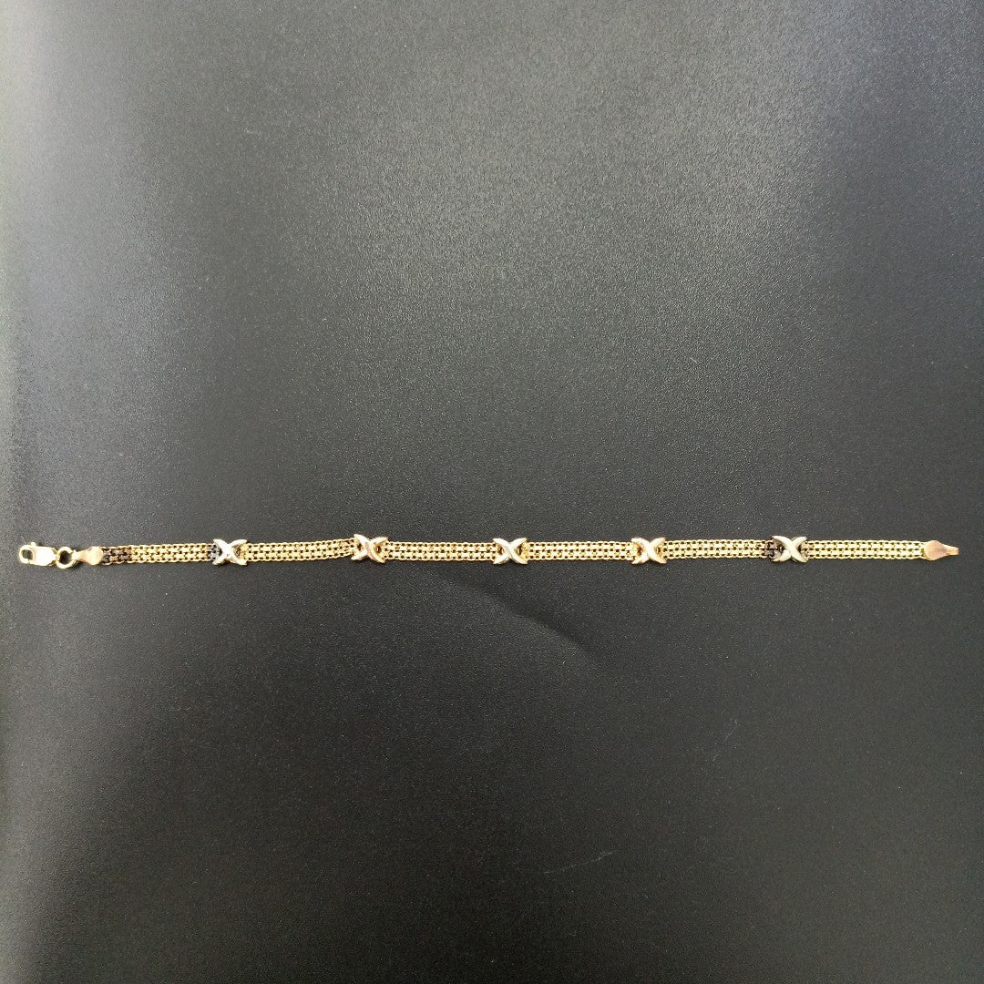 PULSERA ORO 14 K 4.4 GRMS (SEMINUEVO)