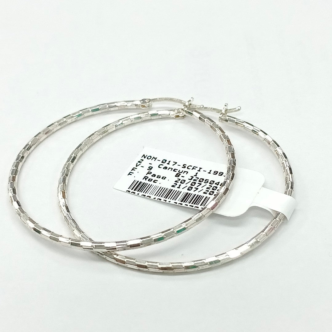 ARRACADAS PAR PLATA 4.7 GRMS (SEMINUEVO)