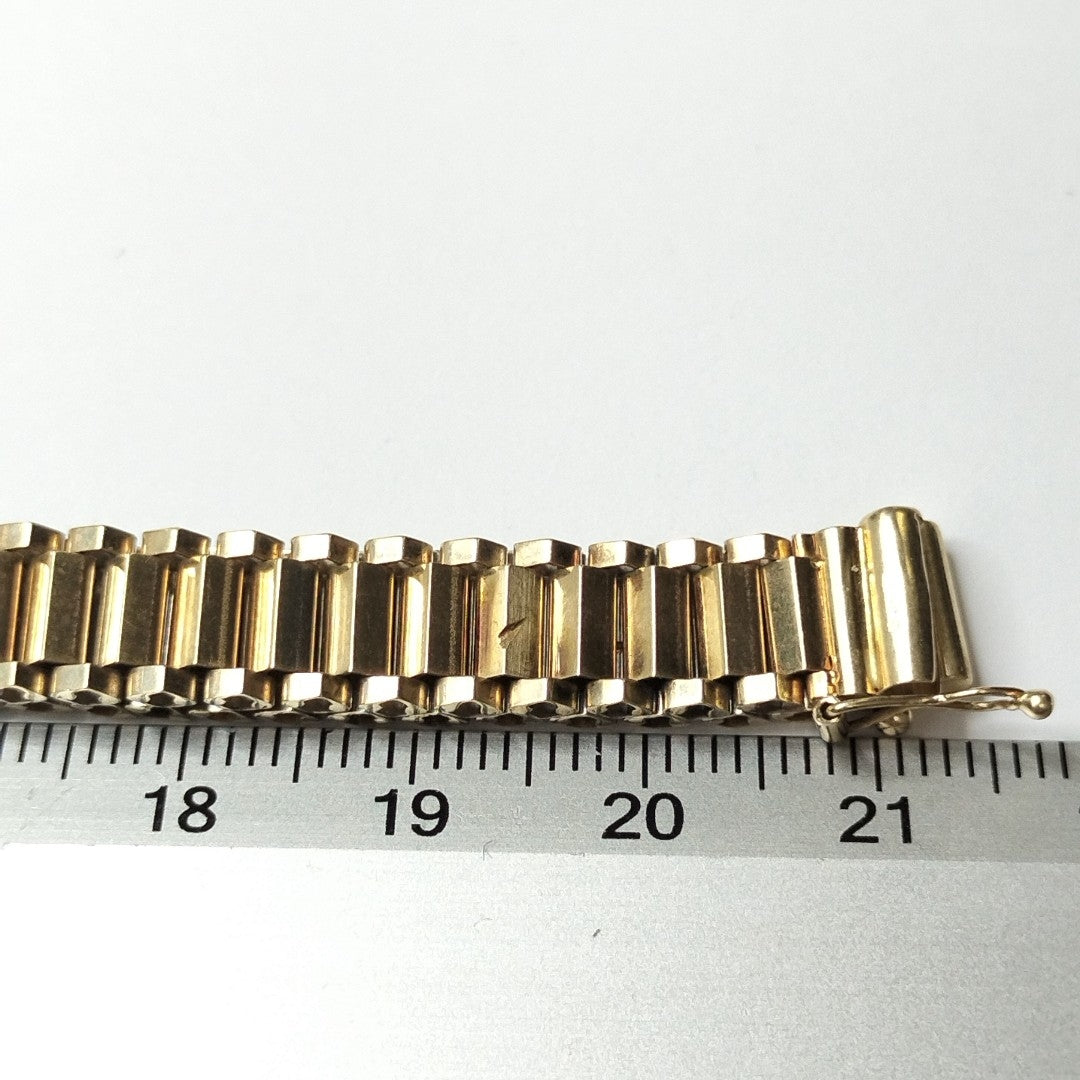 CADENA ORO, ORO BLANCO 14 K 30.4 GRMS (SEMINUEVO)