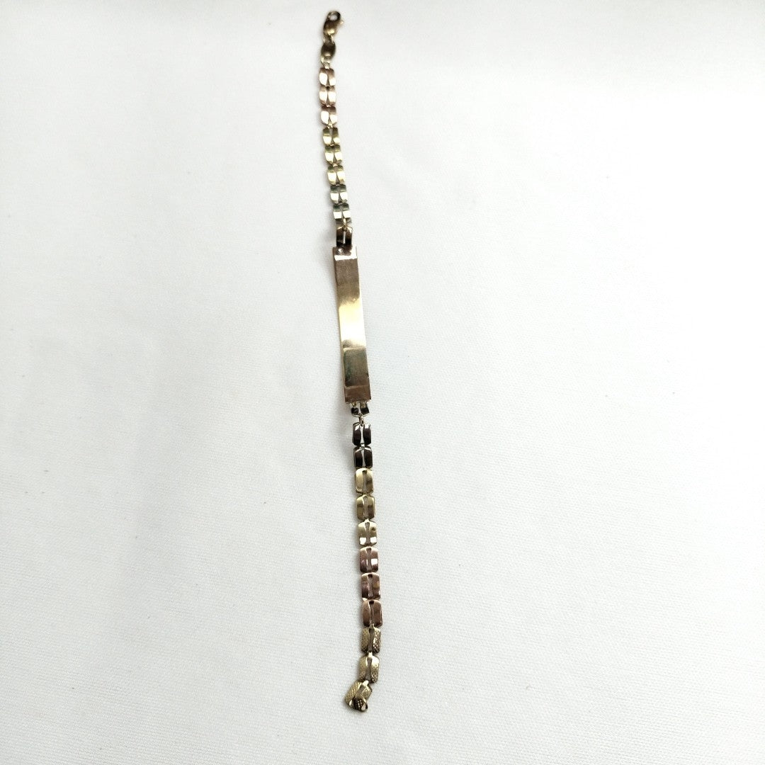 ESCLAVA ORO COMBINADO 10 K 3,40 GRMS (SEMINUEVO)