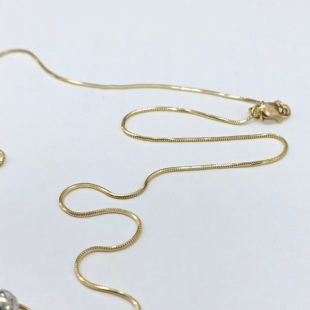 GARGANTILLA ORO 14 K 3.3 GRMS (SEMINUEVO)