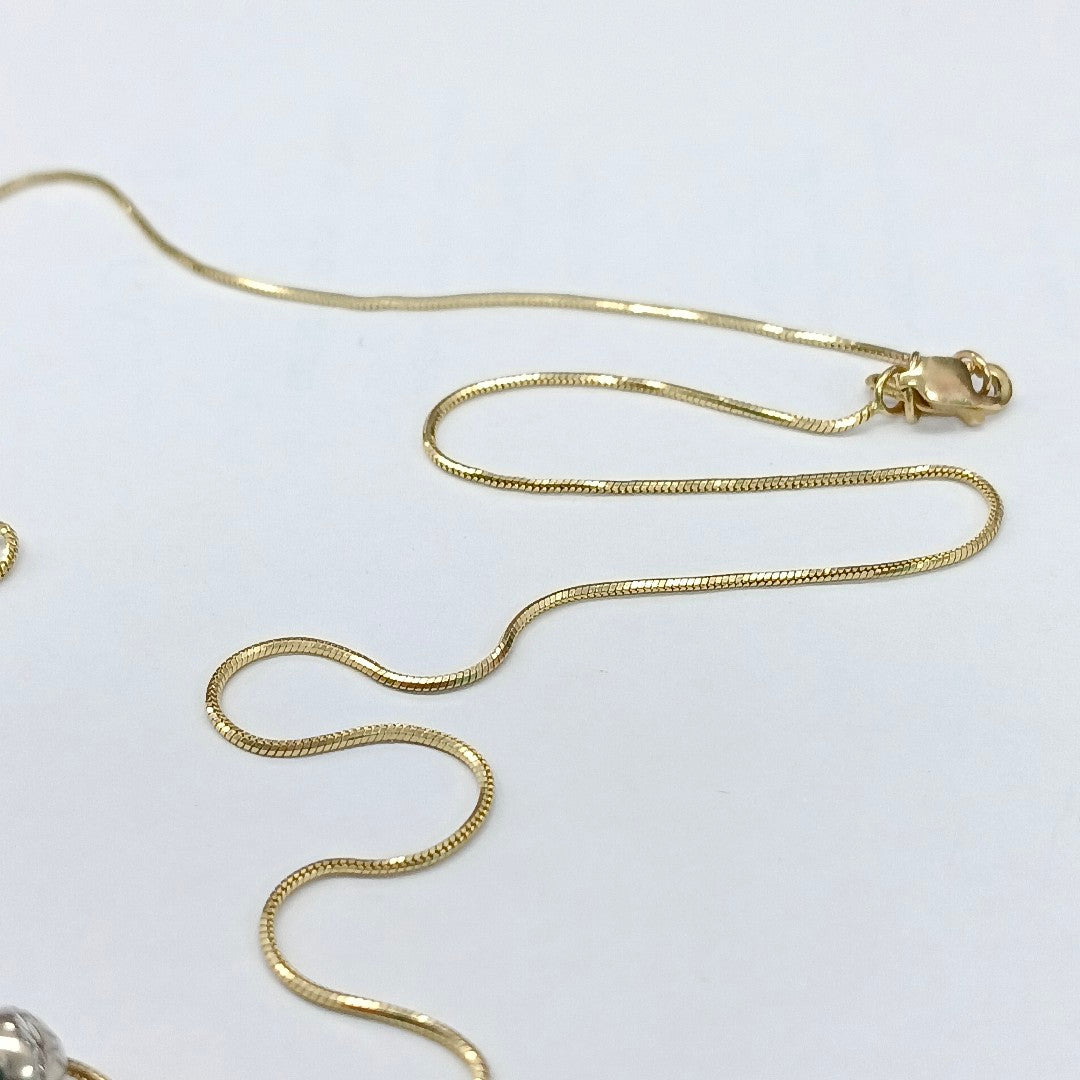 GARGANTILLA ORO 14 K 3.3 GRMS (SEMINUEVO)