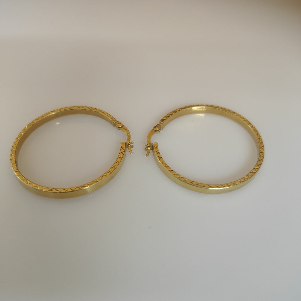 ARRACADAS PAR ORO 14 K 2.2 GRMS (SEMINUEVO)