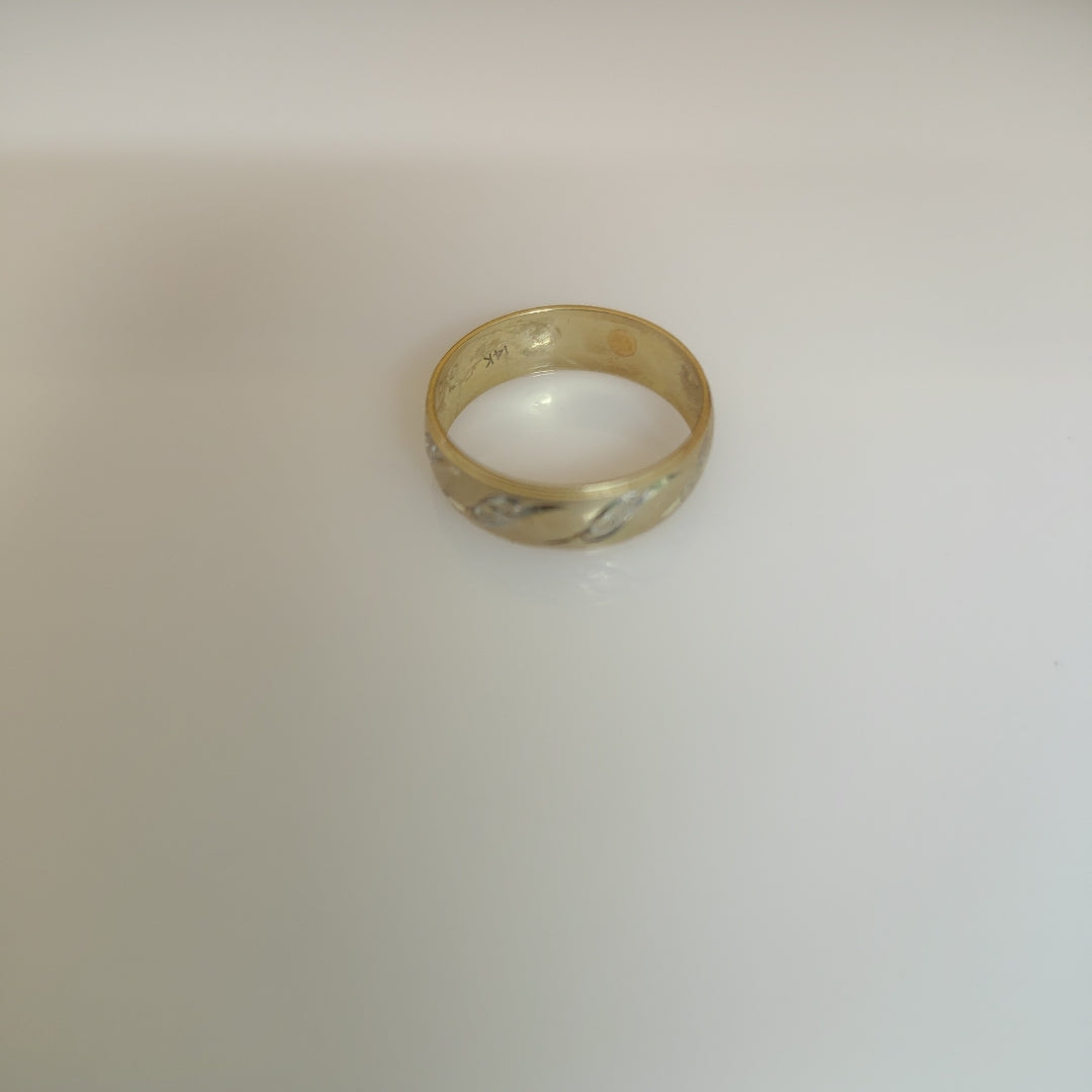 ARGOLLA ORO 14 K 1.9 GRMS (SEMINUEVO)