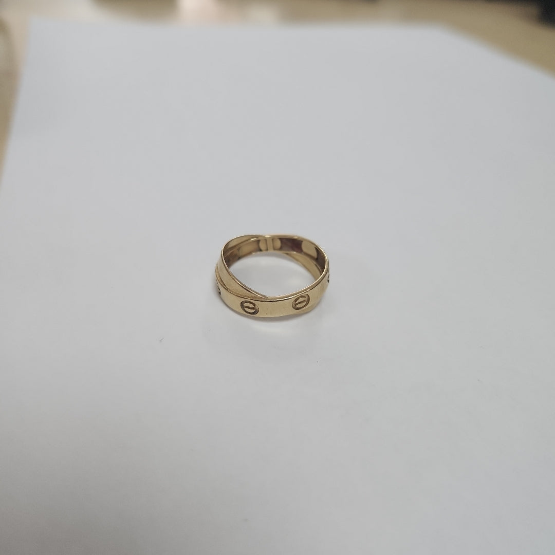 ANILLO ORO 14 K 2,30 GRMS (SEMINUEVO)