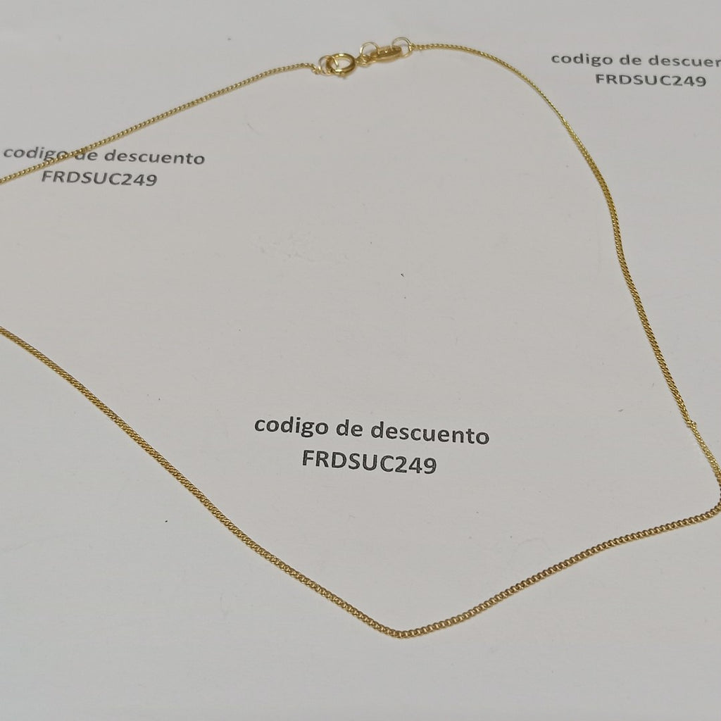 CADENA ORO 10 K 1.2 GRMS (SEMINUEVO)