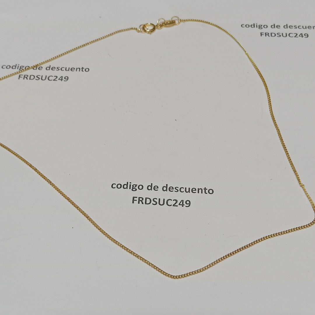 CADENA ORO 10 K 1.2 GRMS (SEMINUEVO)