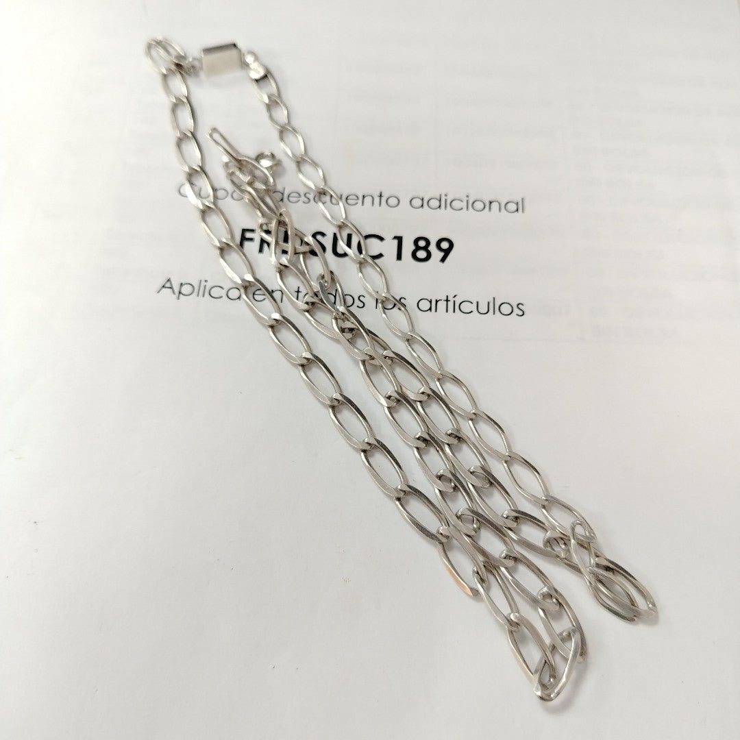 CADENA PLATA 25.6 GRMS (SEMINUEVO)