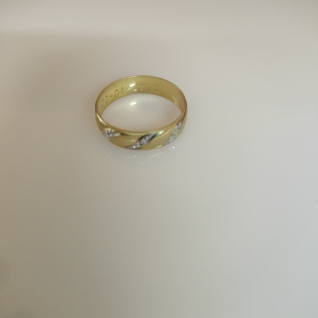 ARGOLLA ORO 14 K 1.7 GRMS (SEMINUEVO)