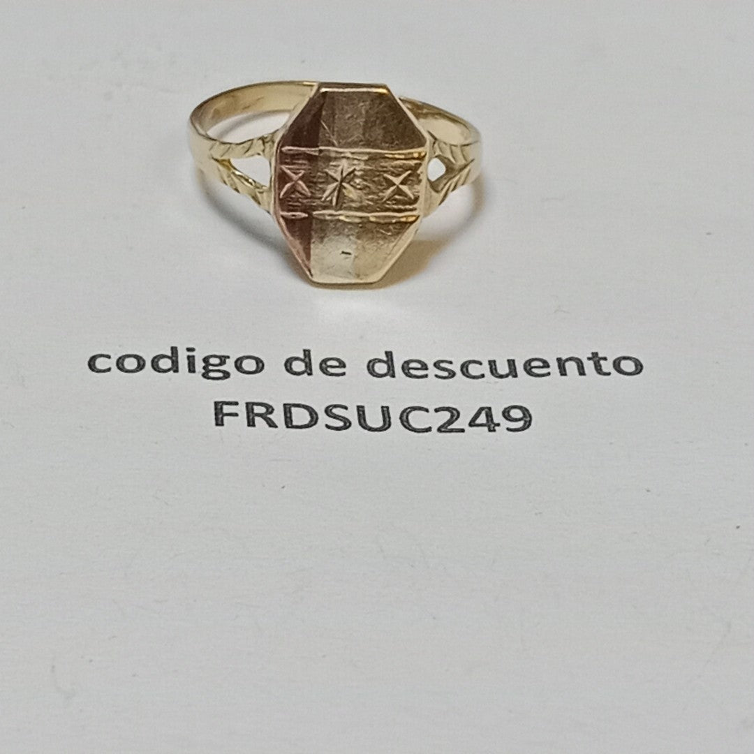 ANILLITO ORO 10 K 1.6 GRMS (SEMINUEVO)