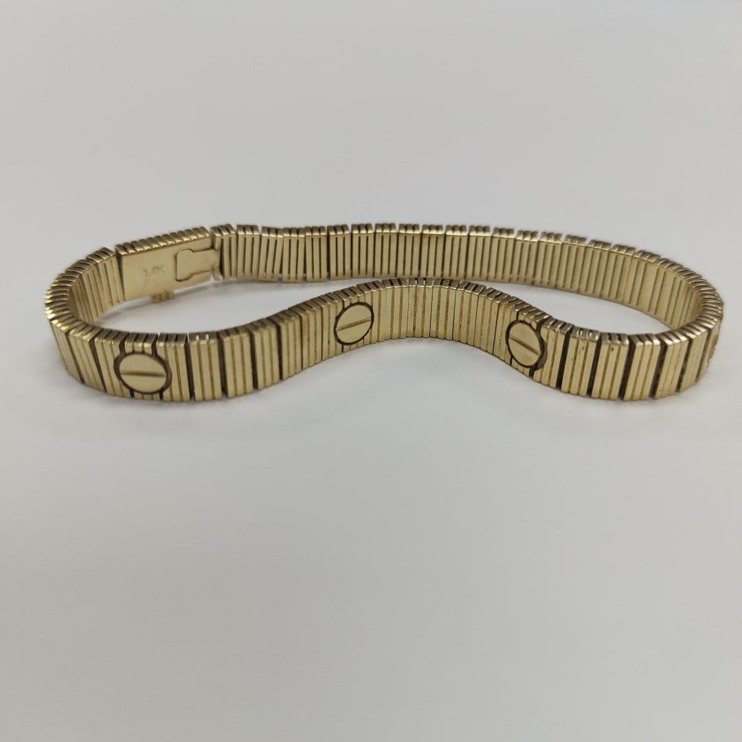 PULSERA ORO 14 K 13,30 GRMS (SEMINUEVO)