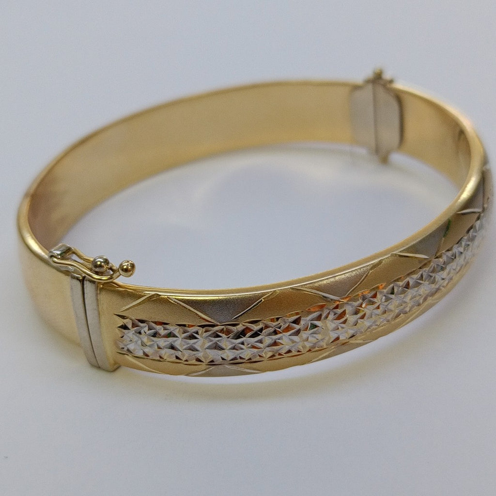 PULSERA RIGIDA ORO 14 K 15.8 GRMS (SEMINUEVO)