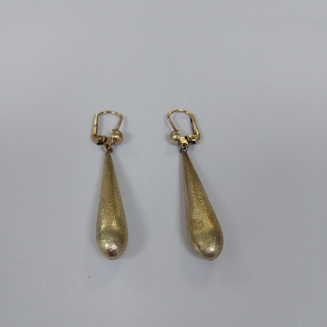 ARRACADAS PAR ORO 14 K 6.5 GRMS (SEMINUEVO)