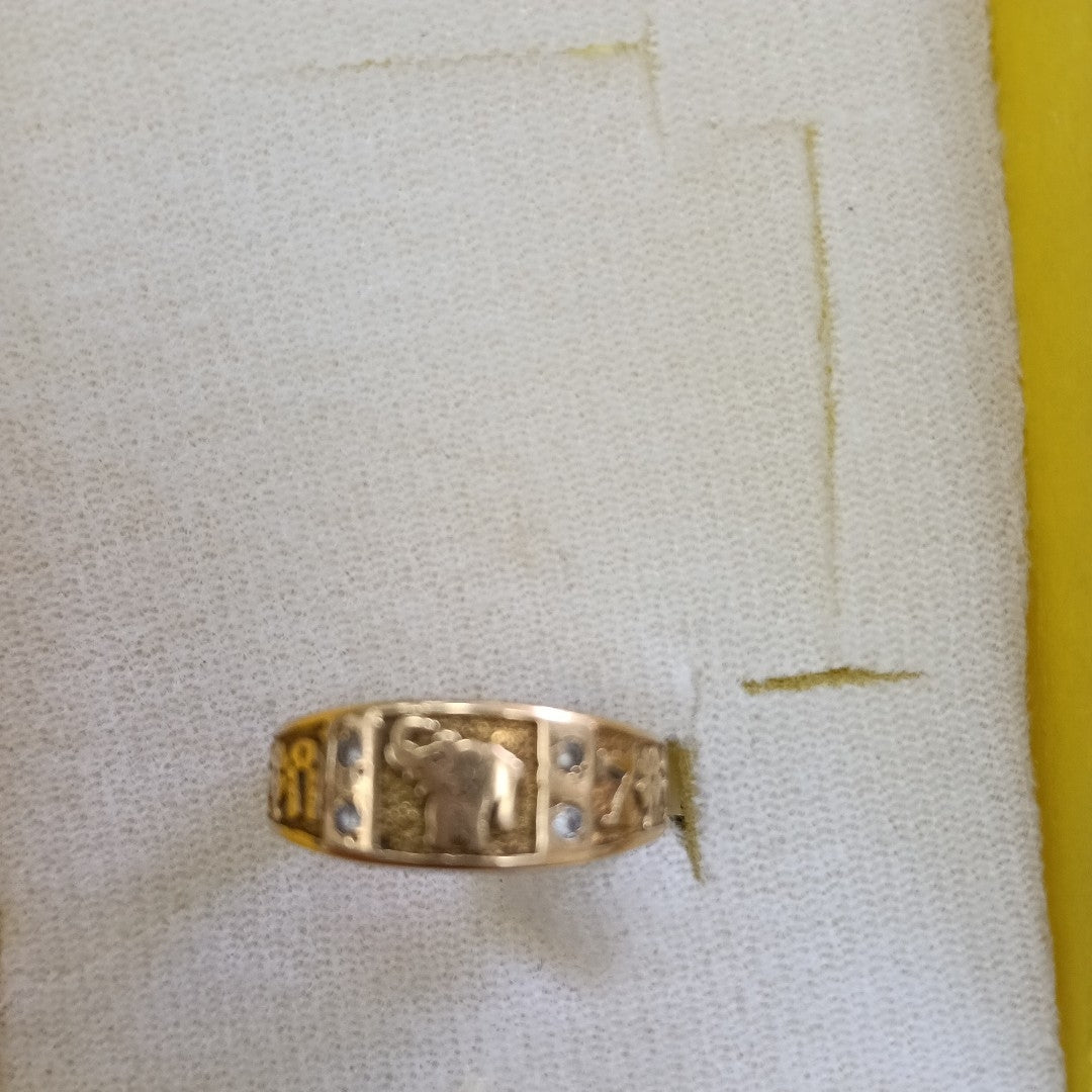 ARGOLLA DE LA SUERTE ORO 14 K 3,30 GRMS (SEMINUEVO)