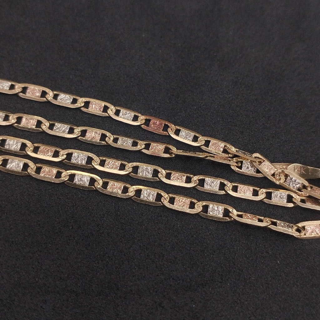 CADENA ORO 14 K 4.5 GRMS (SEMINUEVO)