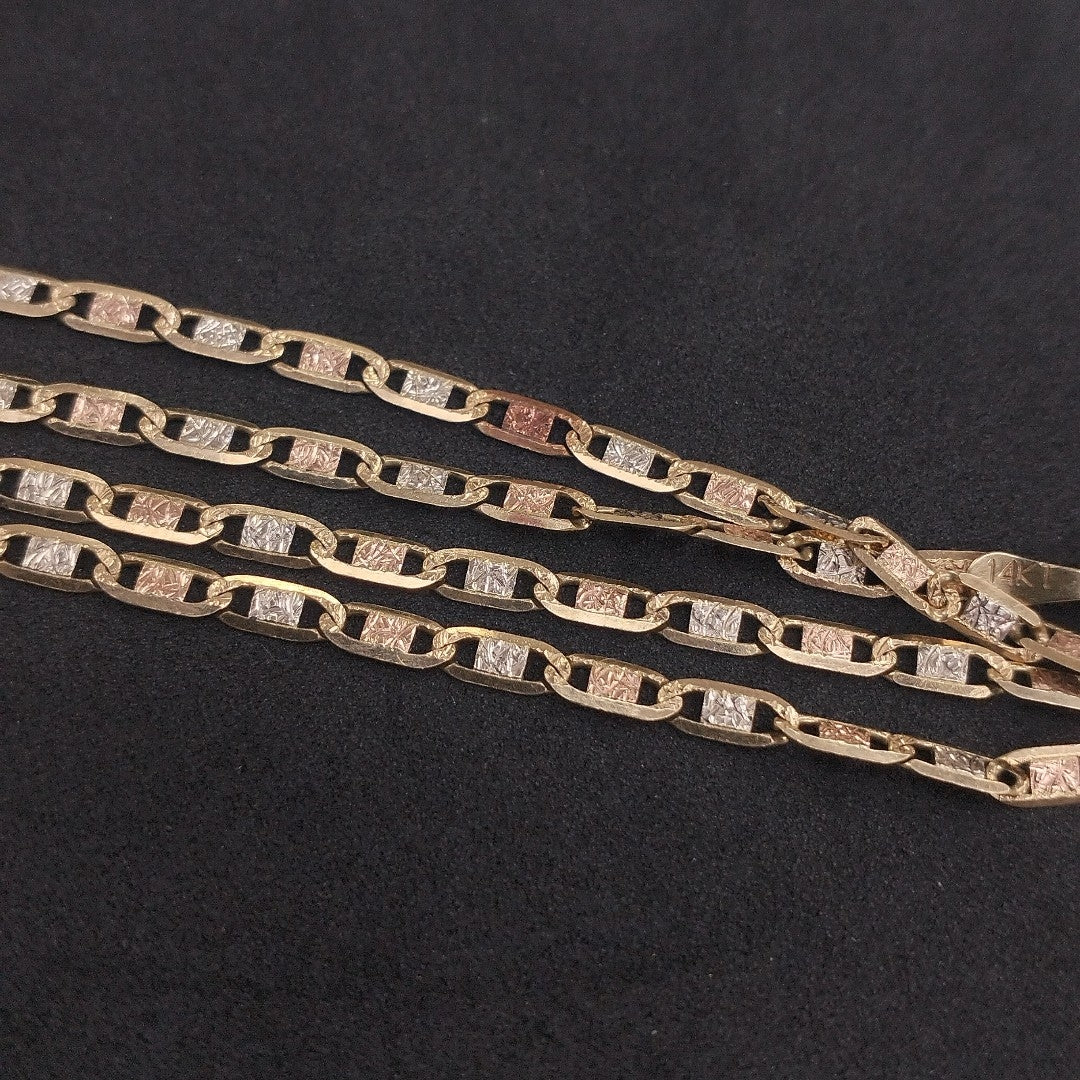 CADENA ORO 14 K 4.5 GRMS (SEMINUEVO)
