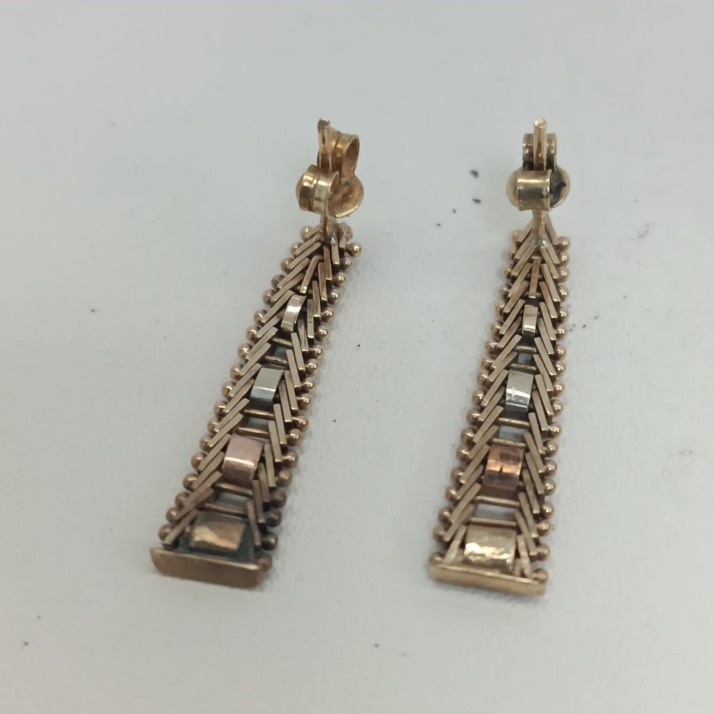 ARETES PAR ORO 10 K 3.3 GRMS (SEMINUEVO)