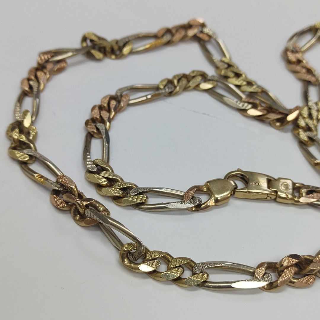 CADENA ORO,ORO COMBINADO 14 K 83,30 GRMS (SEMINUEVO)