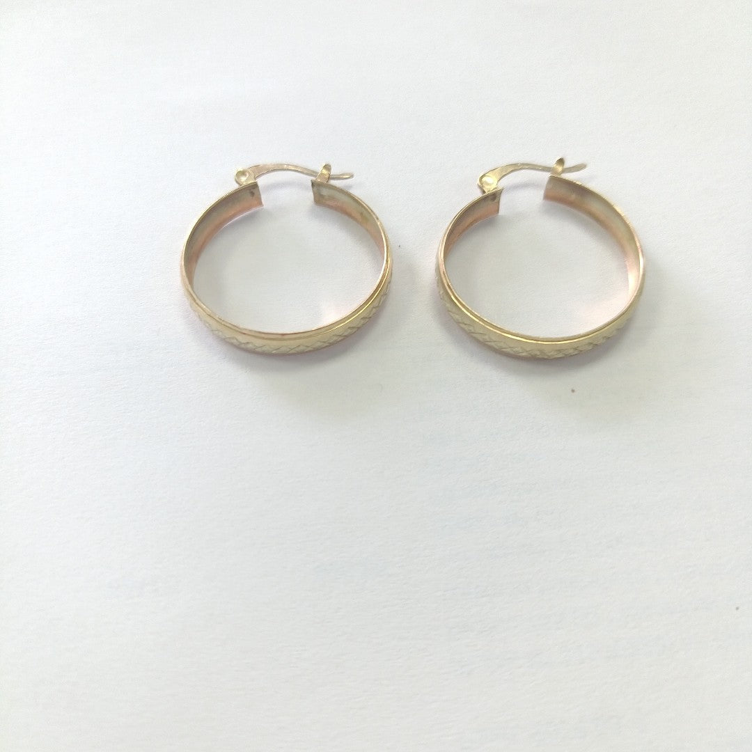 ARRACADAS PAR ORO COMBINADO 8 K 4,30 GRMS (SEMINUEVO)
