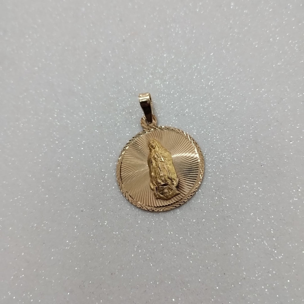 MEDALLA RELIGIOSA ORO 10 K 3.9 GRMS (SEMINUEVO)