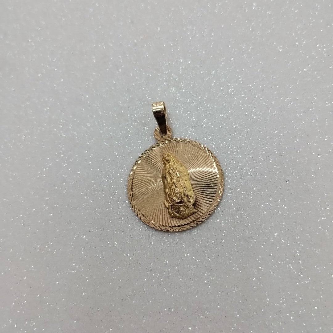 MEDALLA RELIGIOSA ORO 10 K 3.9 GRMS (SEMINUEVO)