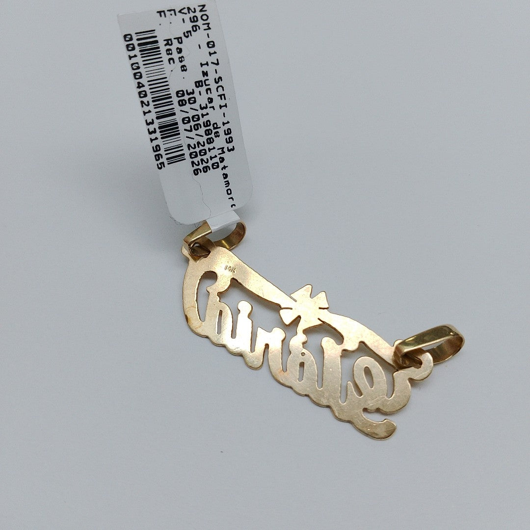 DIJE ORO 14 K 3.1 GRMS (SEMINUEVO)