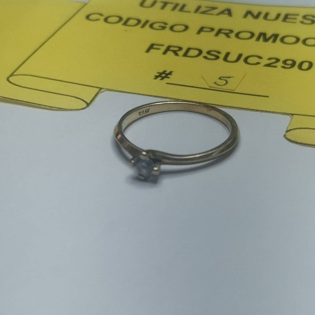 SOLITARIO ORO 10 K 1 GRMS (SEMINUEVO)