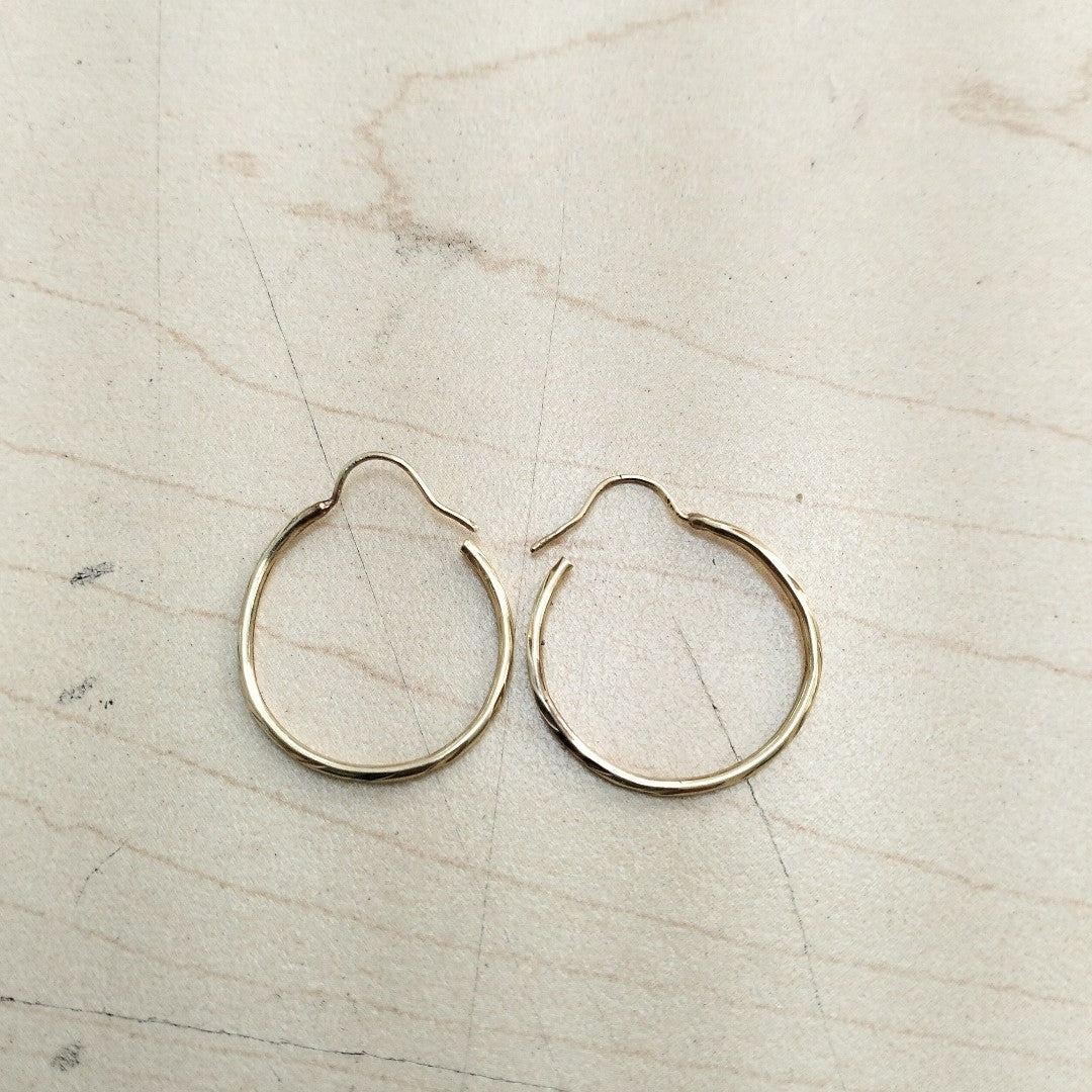 ARRACADAS PAR ORO 14 K 1 GRMS (SEMINUEVO)