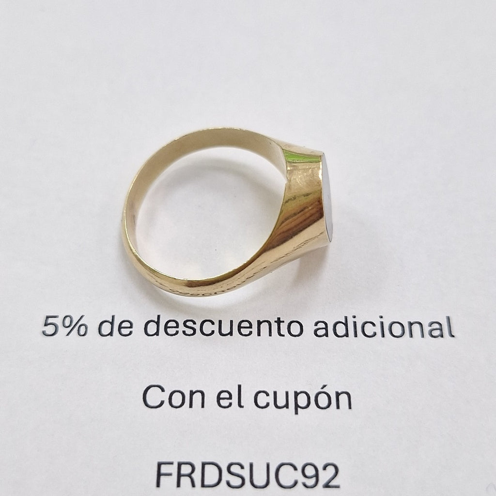 K1 2,80 GRMS 18 K ESPECIFICACIONES COMPLEMENTARIAS ANILLO CON PIEDRA DE COLOR NE (SEMINUEVO)