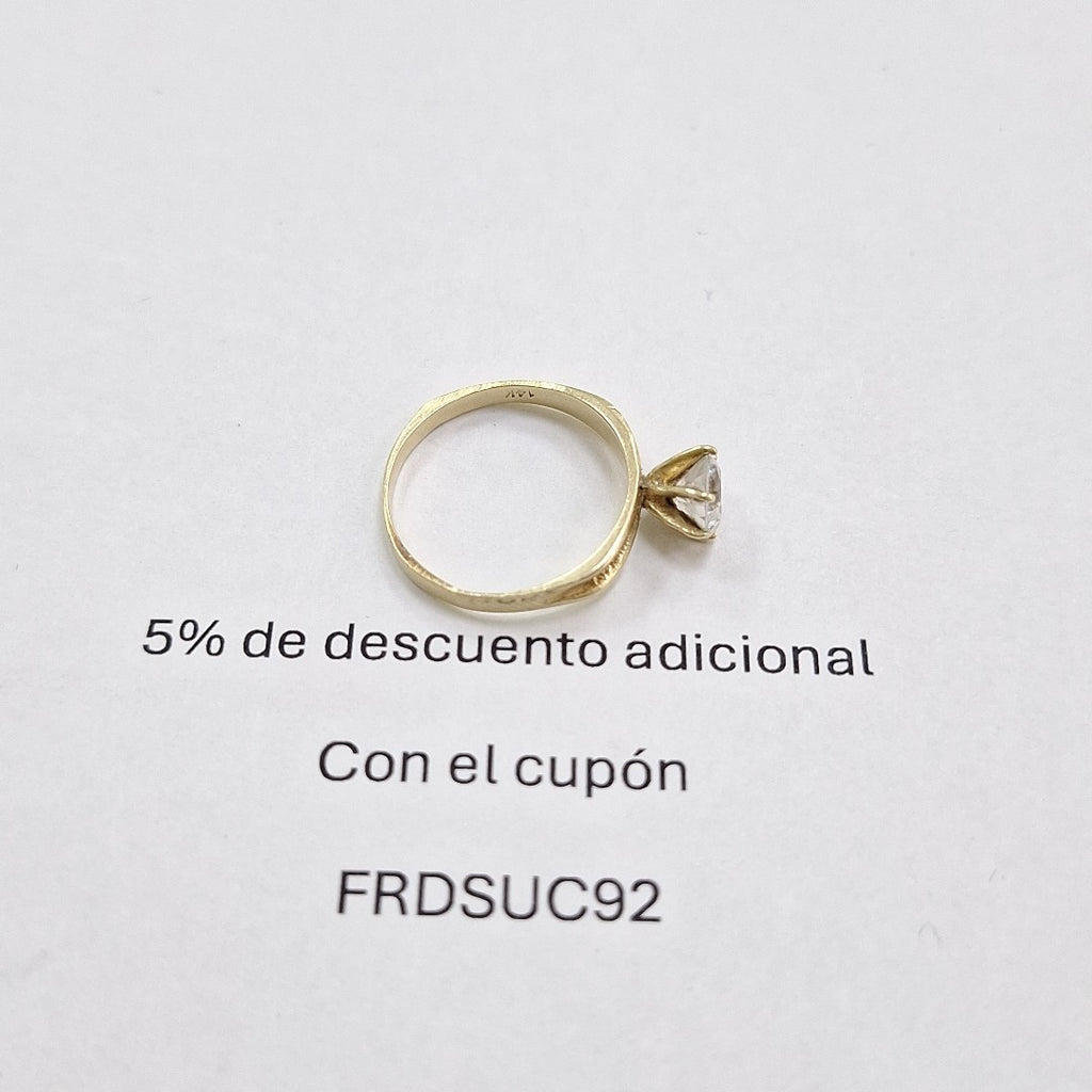 ANILLITO ORO 10 K 1.7 GRMS (SEMINUEVO)