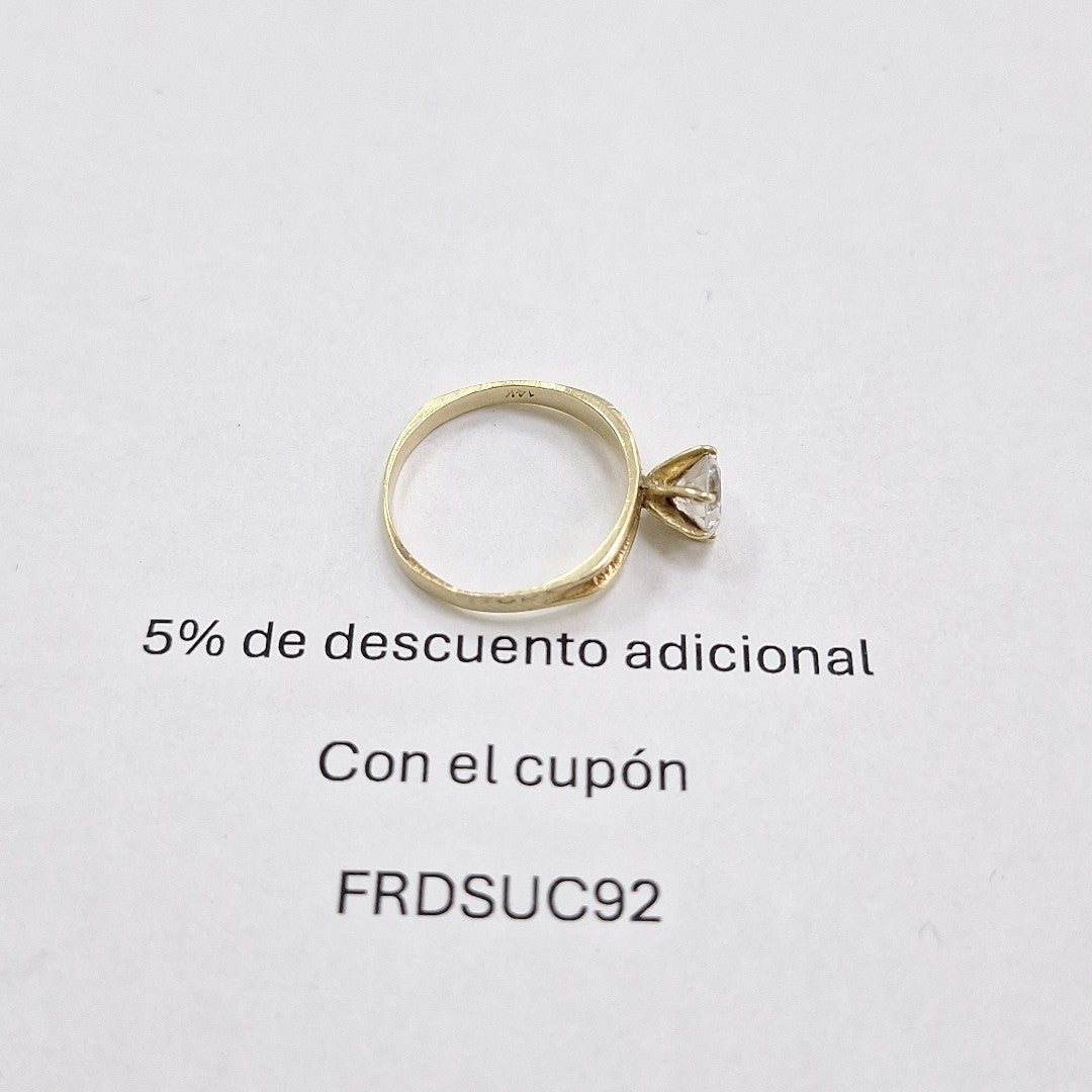 ANILLITO ORO 10 K 1.7 GRMS (SEMINUEVO)