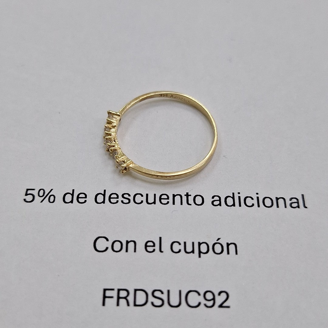 ANILLITO ORO 14 K 1.1 GRMS (SEMINUEVO)
