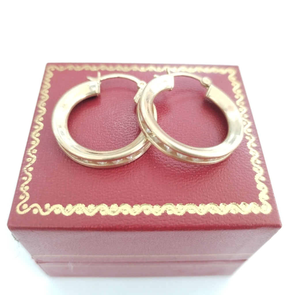 ARRACADAS PAR ORO 10 K 4,50 GRMS (SEMINUEVO)