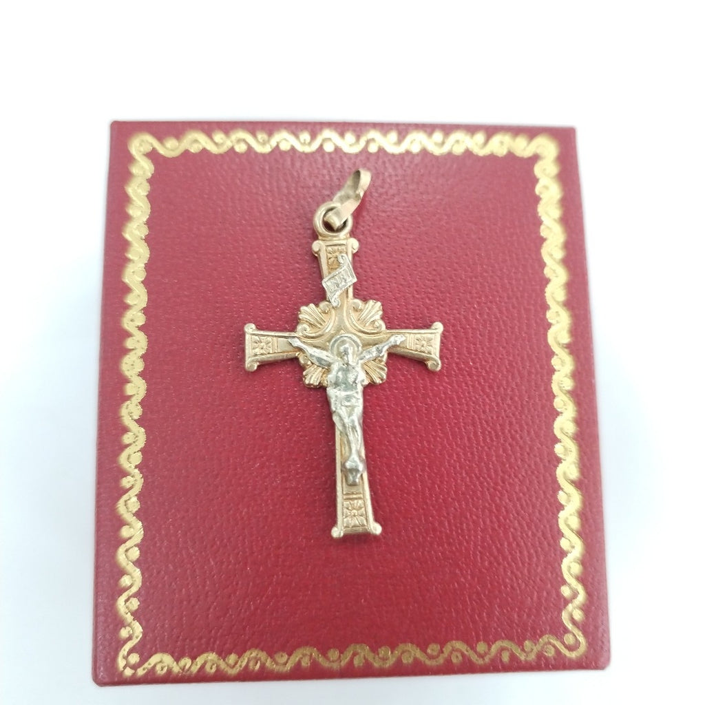 CRUCIFIJO ORO 10 K 1,60 GRMS (SEMINUEVO)