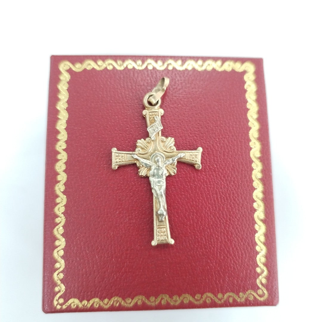 CRUCIFIJO ORO 10 K 1,60 GRMS (SEMINUEVO)