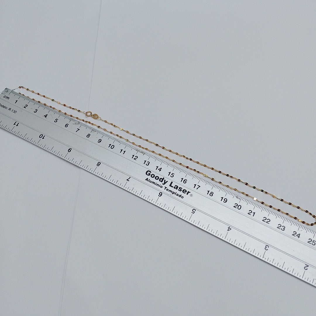 CADENA ORO 14 K 1,10 GRMS (SEMINUEVO)